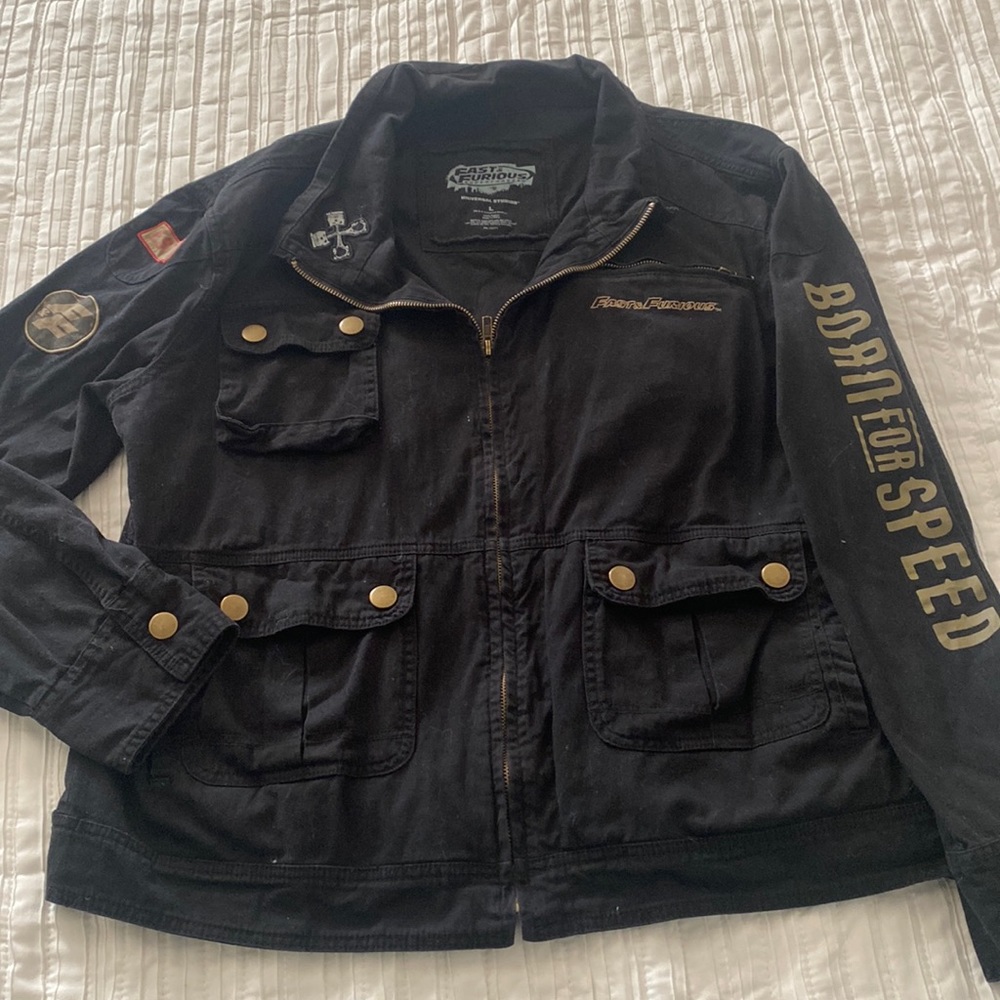 Fast & furious men’s twill jacket